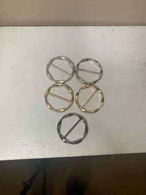 METAL Accessories for Scarves, Shirts or DIY Projects